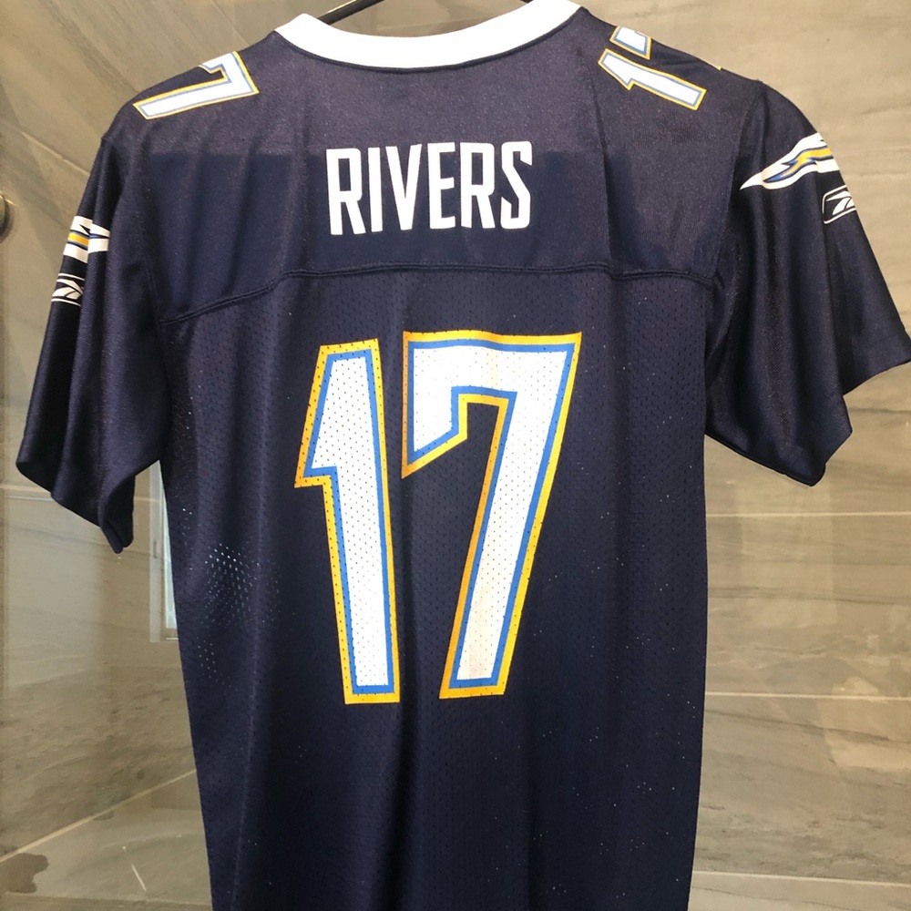 Chargers 17 rivers Reebok jersey medium youth